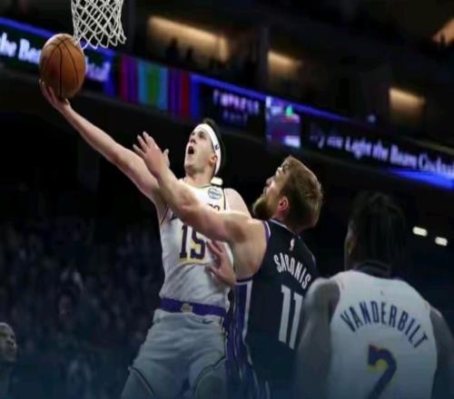 NBA常规赛湖人127120力克国王拿到连胜