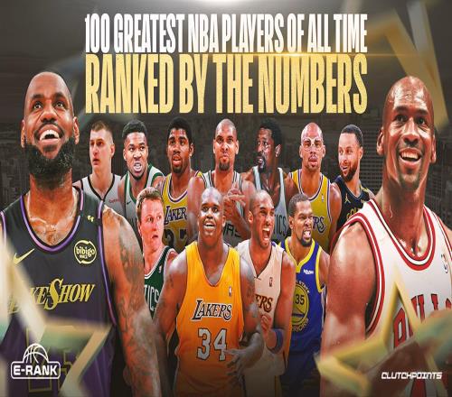 史上最伟大的100位NBA球员，按新指标排名：完整榜单