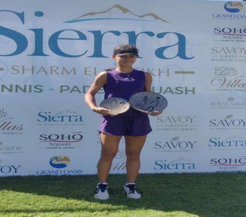 深圳网球新星闪耀埃及 15岁孙心然创历史最年轻夺冠纪录