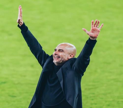 哈兰德太狠了！连续12场进球，瓜迪奥拉开心：曼城豪取欧冠3连胜