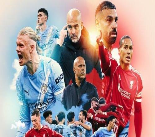 【首发】曼城vs利物浦：哈兰德PK埃基