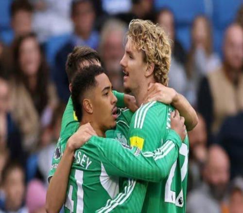 英超：布莱顿2比1纽卡斯尔联