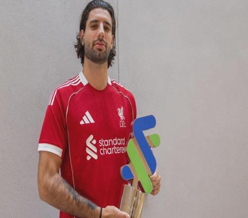 利物浦官方：索博斯洛伊当选8月队内最佳球员