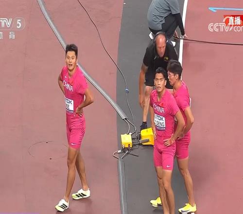 男子4×100米接力预赛：中国队总成绩第九，无缘决赛