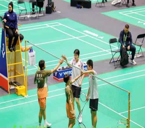 聚焦｜亚洲U17暨U15锦标赛在成都温江挥拍，U15组引入“新球”