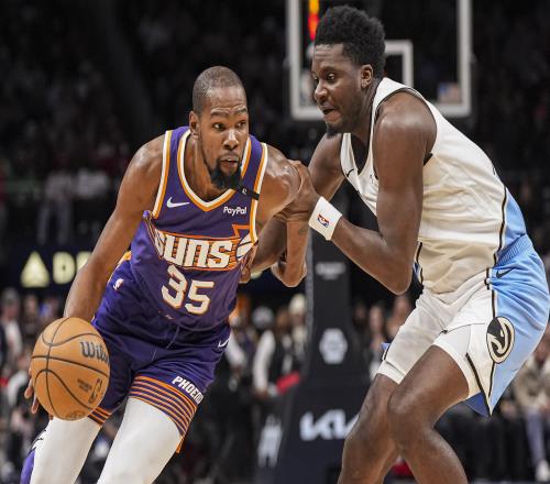 KD：我进入状态可能会阻碍球队进攻我连续投中&他们都盯着我看