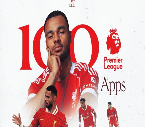 里程碑之夜，加克波迎来利物浦生涯英超第100次出场