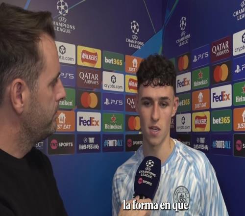 最好的福登要回来了福登：我不太确定，留给别人去评价吧