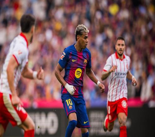 亚马尔伤愈复出首战6次射门1次射正，丢失21次球权