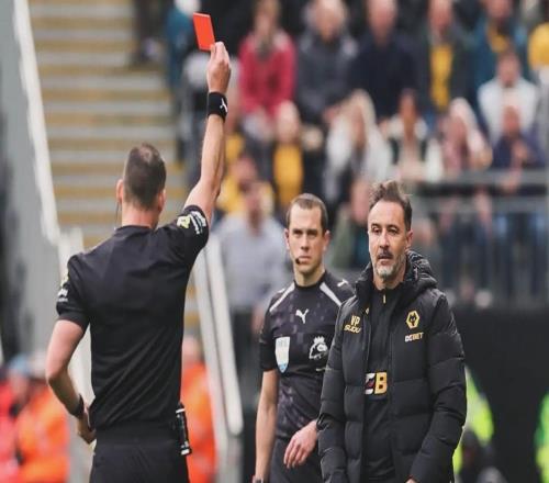 官方：因比赛中行为不当，狼队主帅佩雷拉被罚款1万5千英镑