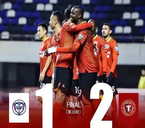 中甲第26轮结束了4场比赛，最新积分榜如下！