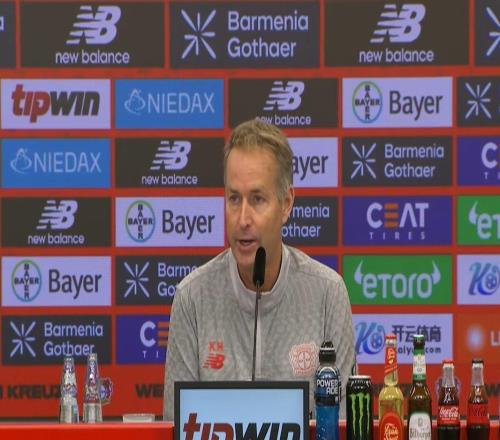 药厂主帅：我们必须善用轮换，希望有更多球员能踢满90分钟