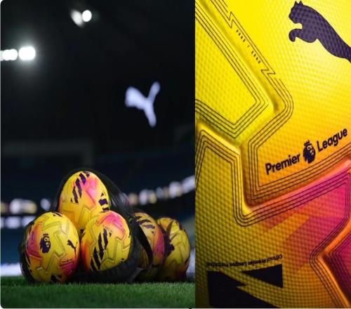 英超发布本赛季冬季用球：采用黄色+红色鲜艳色彩设计