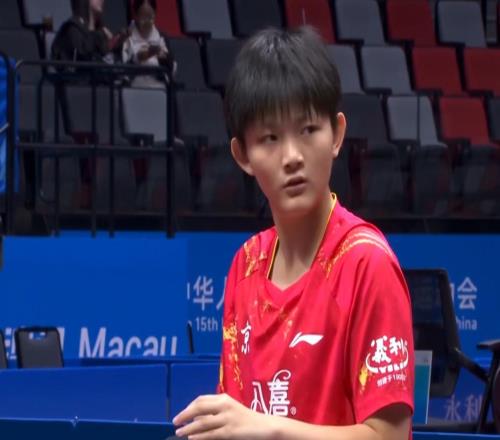 恭喜！中国女乒13岁新版孙颖莎全运会夺冠：决赛大闪耀又萌又能打