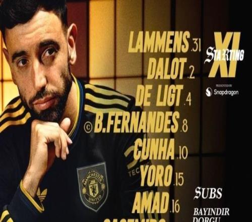 曼联首发：舍什科、姆伯莫出战