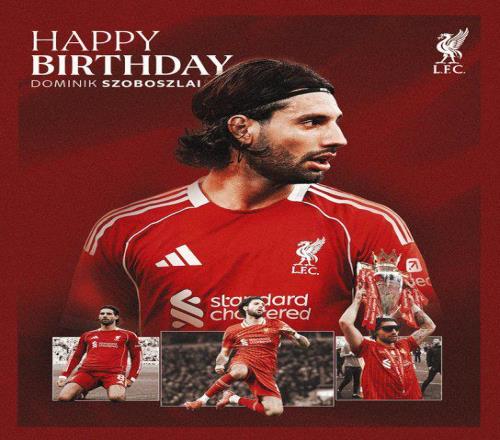 又帅又能踢！索博斯洛伊今天迎来25岁生日