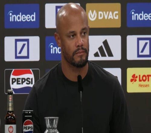 孔帕尼：法兰克福是我们非常尊重的对手，我们对自己很满意