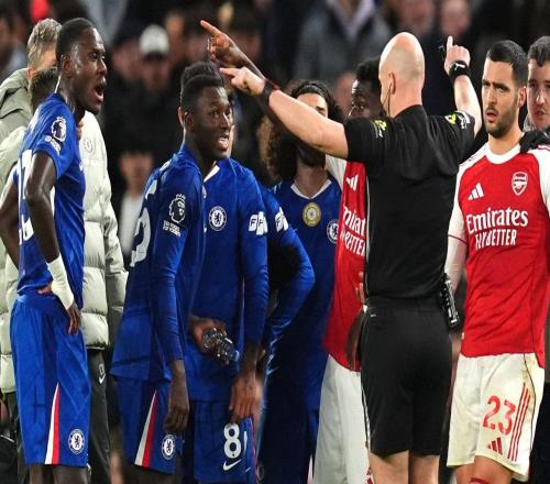 切尔西本赛季英超4次染红，比任何球队都多至少一倍