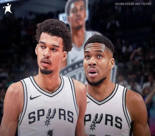 雄鹿留不住了字母哥清空动态，马刺8换1交易，字母联手文班