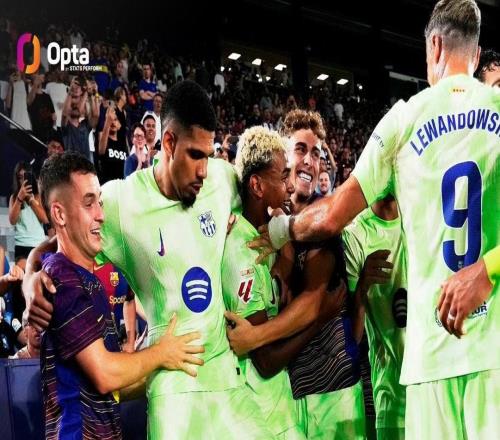 让二追三，巴萨本世纪西甲首次半场02落后仍取得胜利