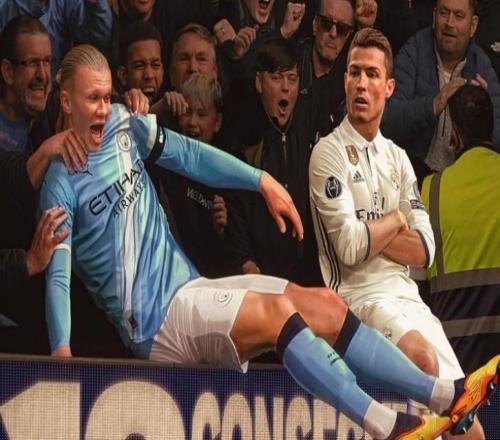 哈兰德国家队和俱乐部连续12场进球，追平C罗生涯连场进球纪录