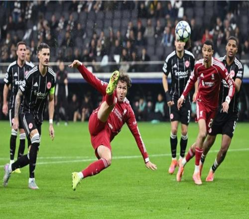 单场6球成标配！法兰克福欧冠前3轮不是51就是15