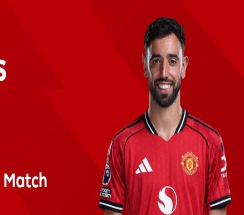 官方：B费当选曼联vs切尔西全场最佳球员