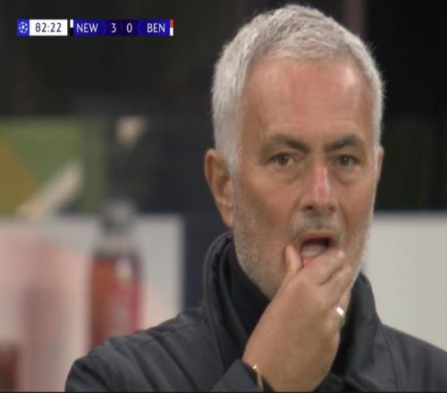 03！欧冠3连败排第34！穆里尼奥不服：极不公平，我们还能出线