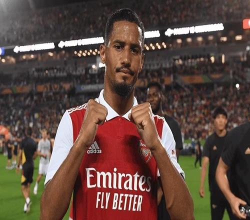 博主：阿森纳后卫萨利巴预计本周回归一线队的全面合练