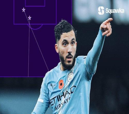 2025年各项赛事5次单场助攻2+，谢尔基是五大联赛唯一一人