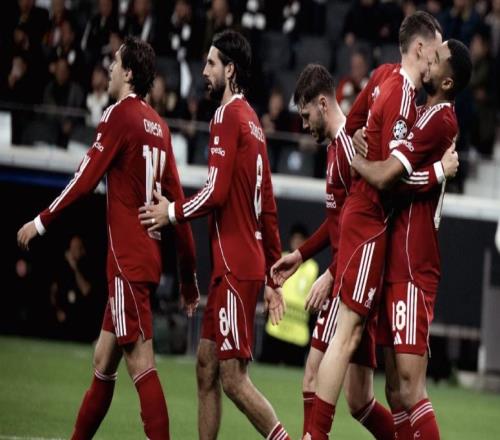 止住颓势！利物浦51大胜法兰克福，结束各项赛事4连败