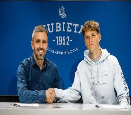 官方：皇家社会与中场新星卡沃内利续约至2028年