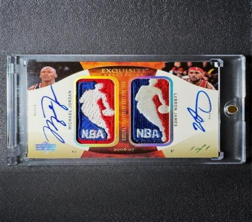 詹姆斯、乔丹两个GOAT候选的球星卡被拍出1000万美元！