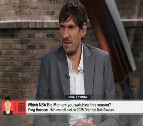 前CBA外援博班：杨瀚森将是下一个在NBA崭露头角的大个子