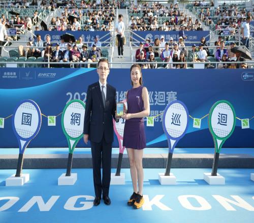 霍启山出席，胡定欣助阵！洋河再携手中国网球巡回赛香港公开赛