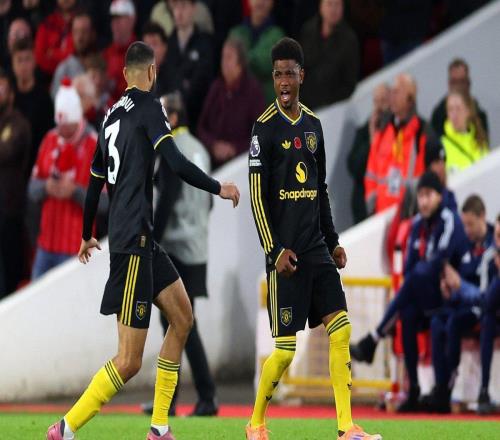 曼晚球员评分：阿马德&姆伯莫7分，B费6分，达洛特3分