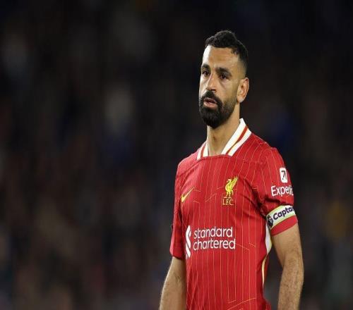 萨拉赫成为首位代表利物浦连续50场英超联赛首发的前锋