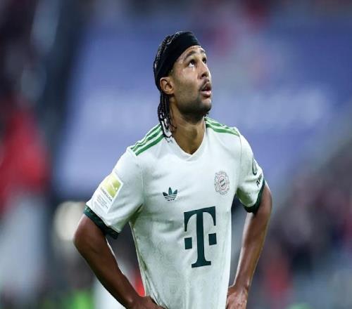 德媒：格纳布里伤情不严重，对阵布鲁日的欧冠比赛他将复出