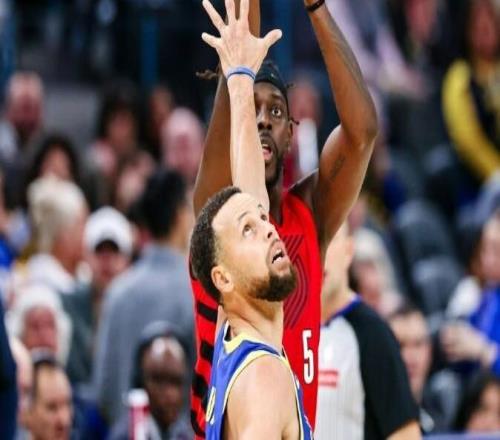 97119！杨瀚森3分2篮板，阿夫迪亚缺阵，开拓者不敌勇士遭2连败