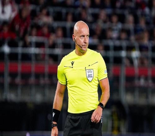 官方：波兰名哨马齐尼亚克将执法欧冠第四轮曼城vs多特