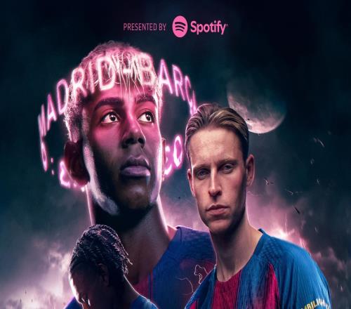 今晚重头戏！巴萨官方晒国家德比海报：亚马尔、德容出镜