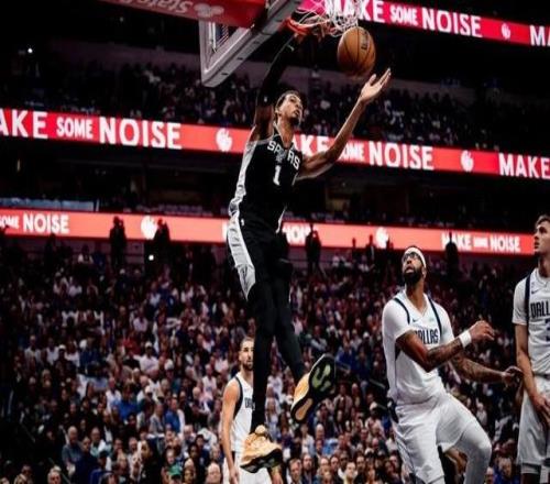 NBA马刺12592大胜独行侠，文班40分15板，浓眉22分13板，弗拉格10分10板