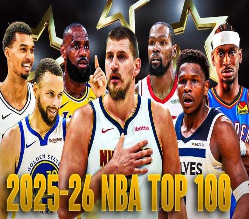 美媒评选新赛季百大球星101：库里5、詹姆斯7、杜兰特8