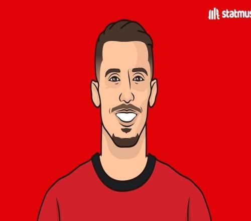 格里马尔多是14年以来德甲首位单场打入2粒任意球的球员