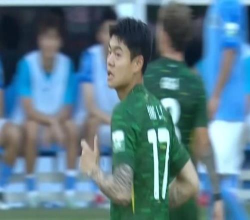 里程碑，国安前锋杨立瑜已在中国顶级联赛出战200场