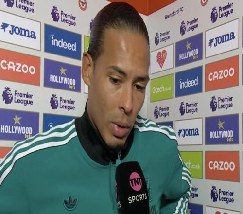 范戴克：无法理解点球判罚，必须调整好心态备战水晶宫