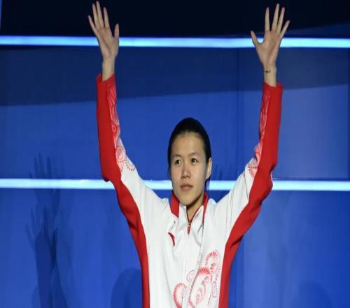 全运会女子3米跳板冠军花落广东队林珊