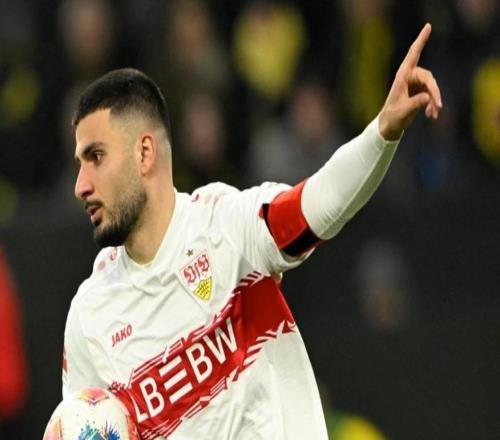 昂达夫首次德甲连场双响对多特打进5球生涯德甲单一对手最多