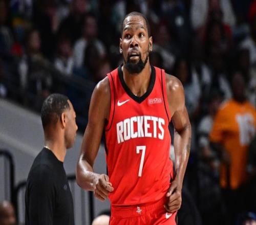 杜兰特至少降薪4000万美元高管建议火箭最多2年8000万与他续约