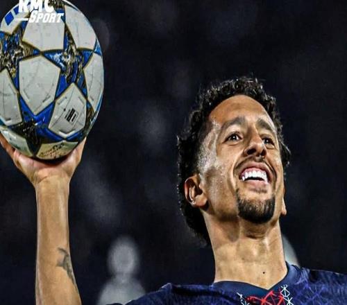 里程碑，马尔基尼奥斯迎来大巴黎生涯第500次出场